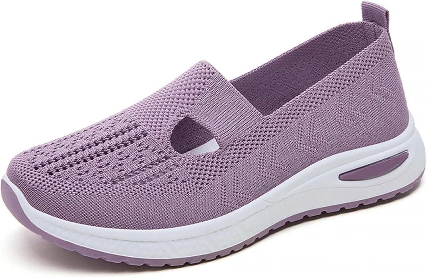 Women's Woven Orthopedic Breathable Soft Shoes Slip On Shoes Women Slip On Women's Casual Shoes Platform Sneakers Brown Tennis Shoe Loafers Casual Slip On