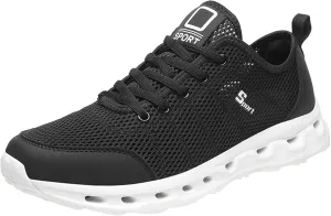 Workout Athletic Sport Shoes for Men Breathable Mesh Comfortable Tennis Shoe Men's Sport Breathable Mesh Shoes