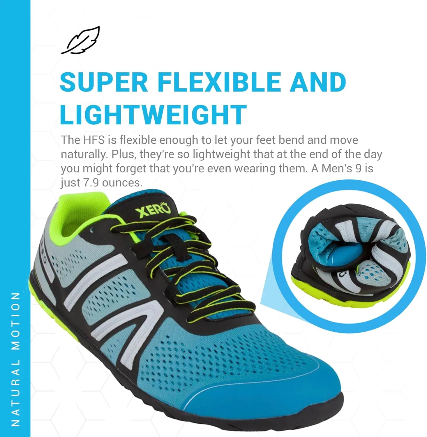 Xero Shoes Men's HFS Original Barefoot Running Shoes