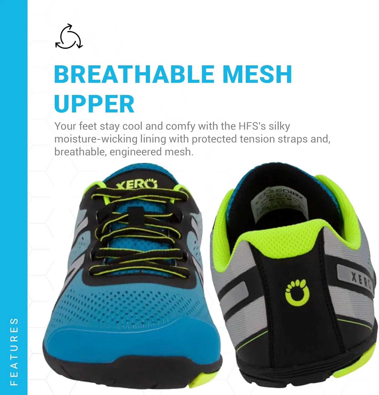 Xero Shoes Men's HFS Original Barefoot Running Shoes