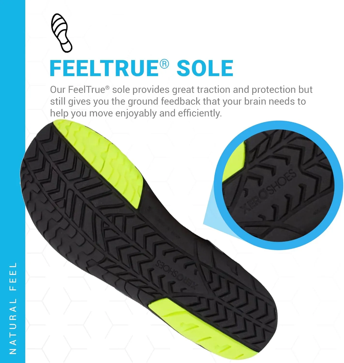 Xero Shoes Men's HFS Original Barefoot Running Shoes
