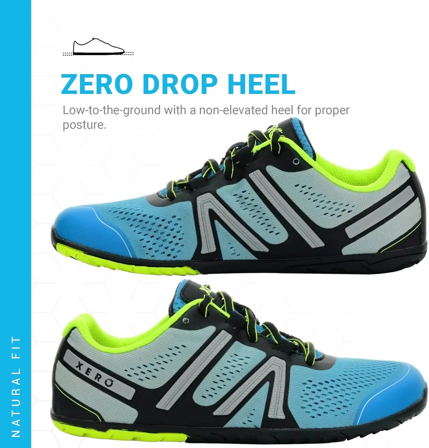 Xero Shoes Men's HFS Original Barefoot Running Shoes