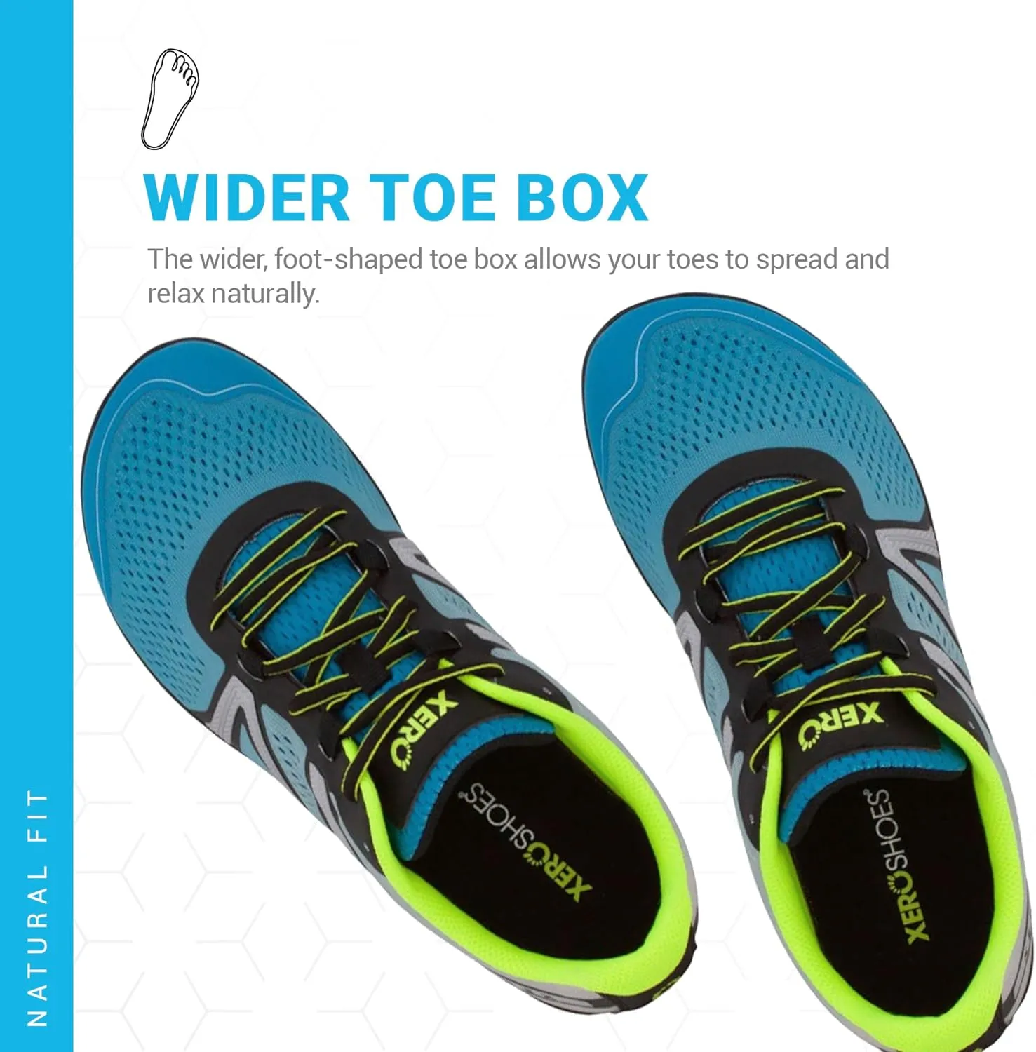 Xero Shoes Men's HFS Original Barefoot Running Shoes