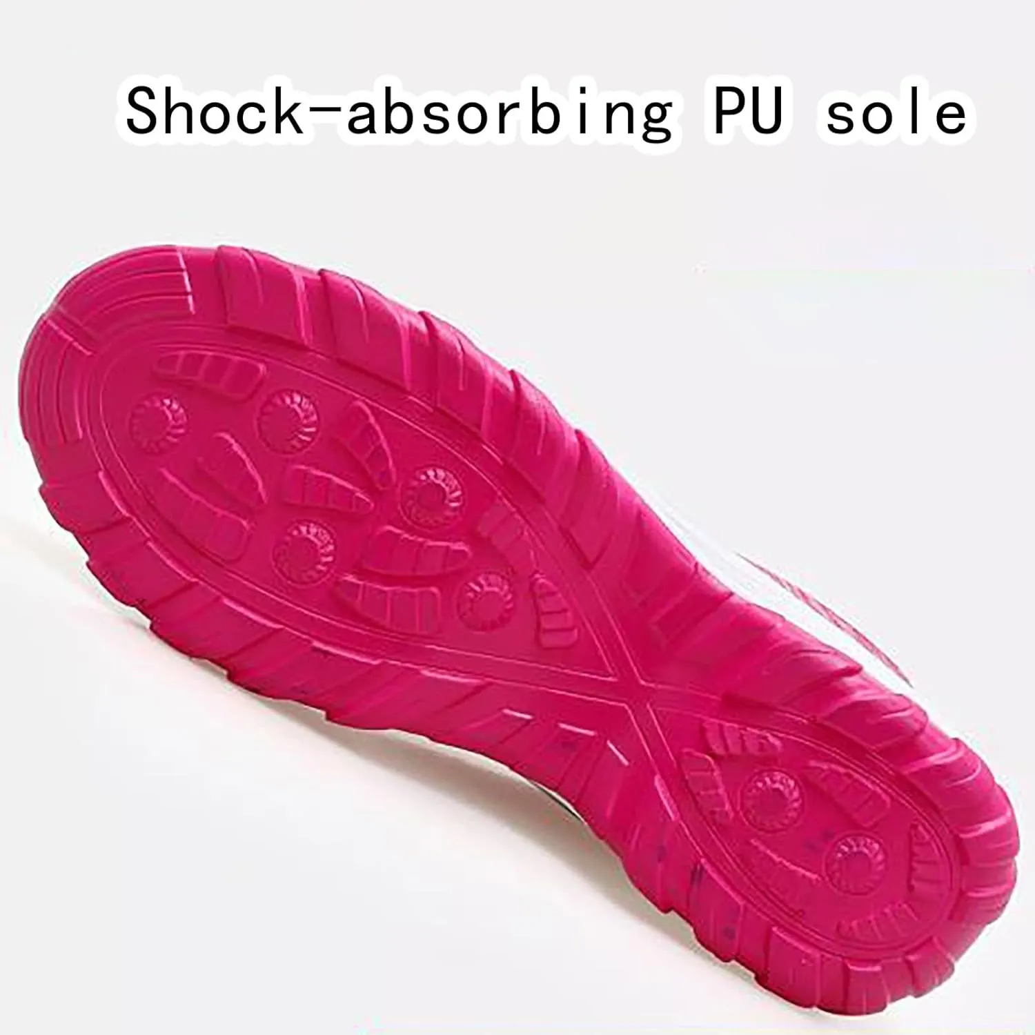 ZSpzx Orthopedic Walking Platform Shoes for Women Mesh Knit Breathable Running Sneakers Comfortable Non Slip Air Cushioned Arch Support Shoe Plantar Fasciitis Footwear Ladies Casual Footwear