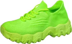 ZSpzx Platform Sneakers for Women Slip On Cushioned Footbed Knit Soft Padded Insole Arch Support Jogging Tennis Shoes Plantar Fasciitis Breathable Comfy Lightweight Daily Wear Shoe
